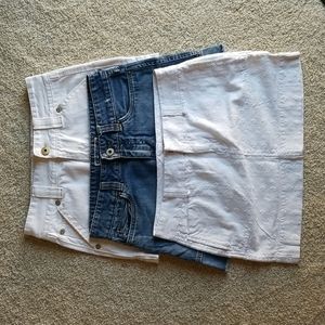 3 Old Navy Miniskirts